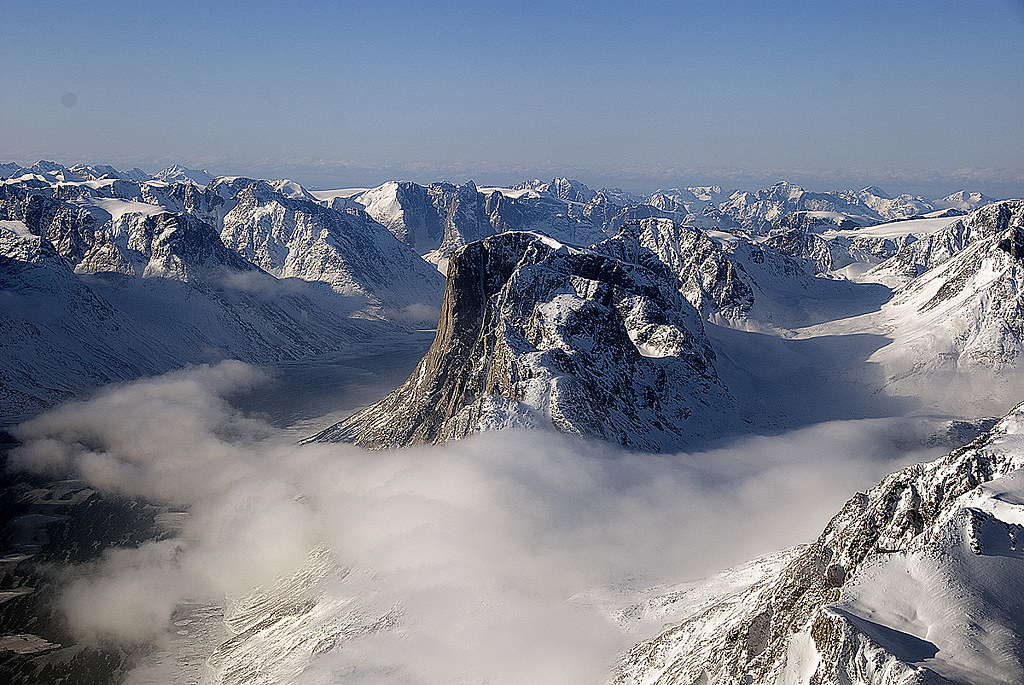 SW Greenland Fjord and Mountain