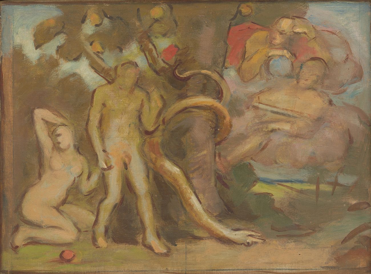 Temptation 'adam and eve' by Milan